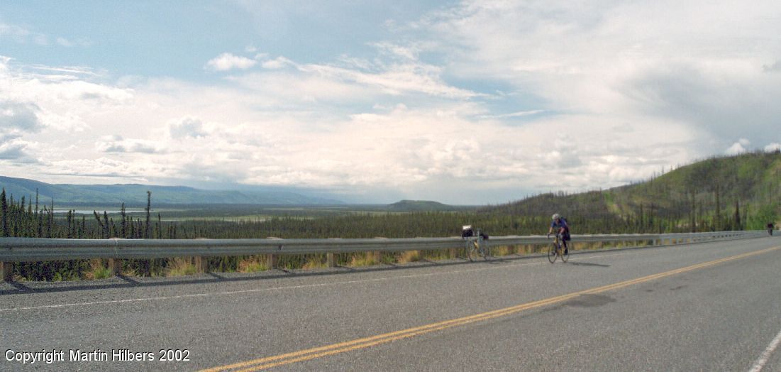Alaska Highway : Dot Lake - Northway / Tanana River Valley. Click to see full size image