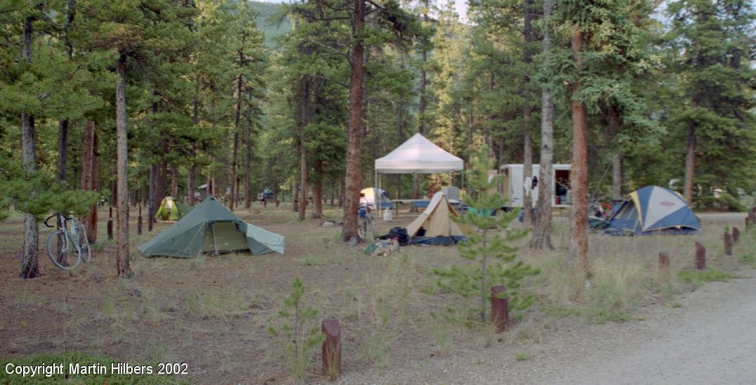 Alaska Highway : Morley Bay - Rancheria / Rancheria Campground. Click to see full size image