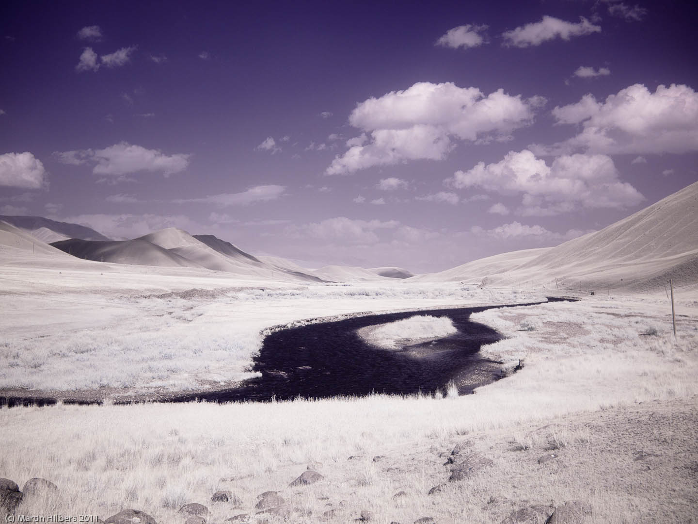 Kyrgyzstan: 25/8 (Kochkor) - Sary Bulak - Lakol / Kara Kujur river (IR Image). Click to see full size image