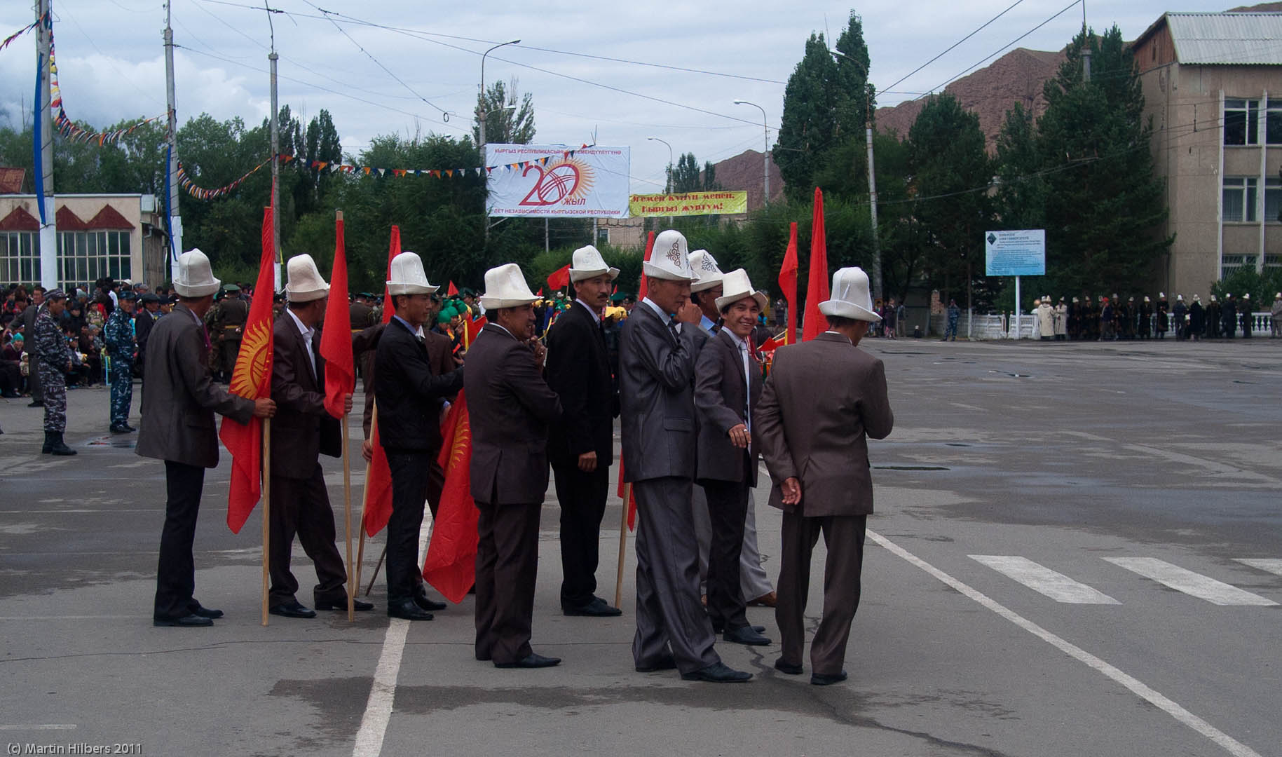 Kyrgyzstan: 31/8 Naryn - Song Kul / Independence day in Naryn. Click to see full size image