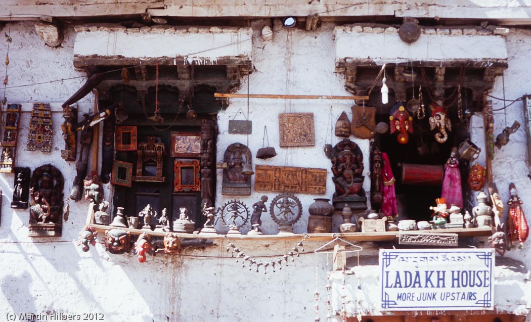 Ladakh: 3/9 Leh / Shop in Leh. Click to see full size image