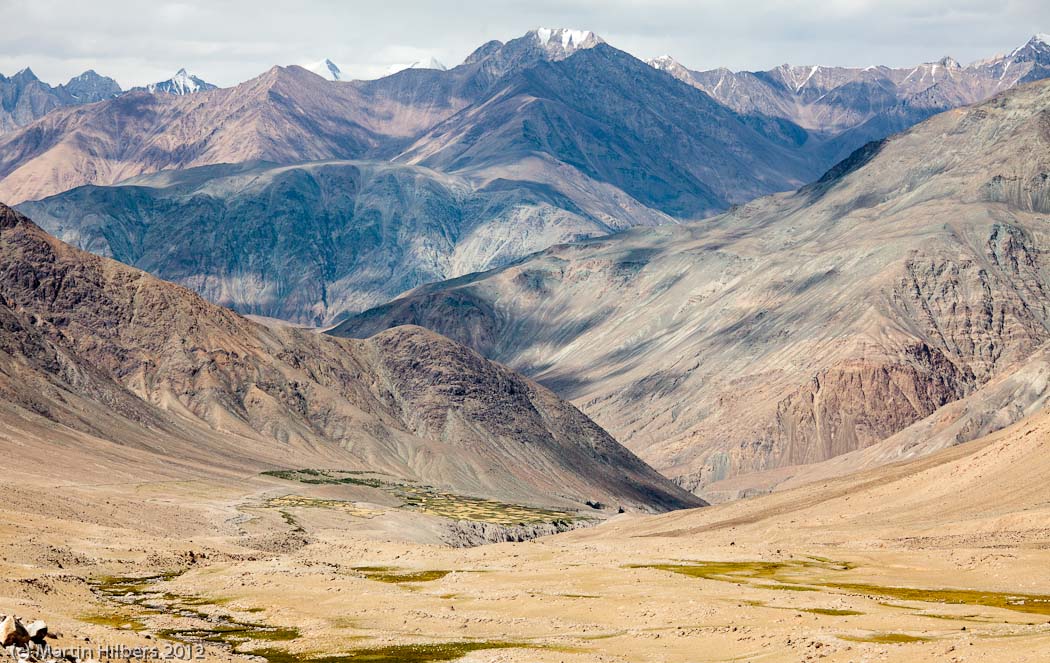 Ladakh: 30/8 Wari La / First signs of habitation after Wari La. Click to see full size image