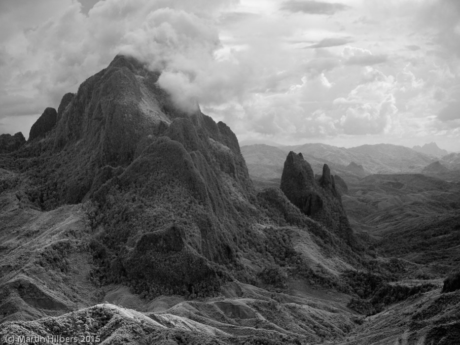 Laos: 10/11 Kiew Kachan - Nam Khene / Louang Phabang Highlands (IR). Click to see full size image