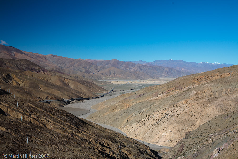 Lhasa Kathmandu : Reso - Dropu / Descent from Yulong La. Click to see full size image