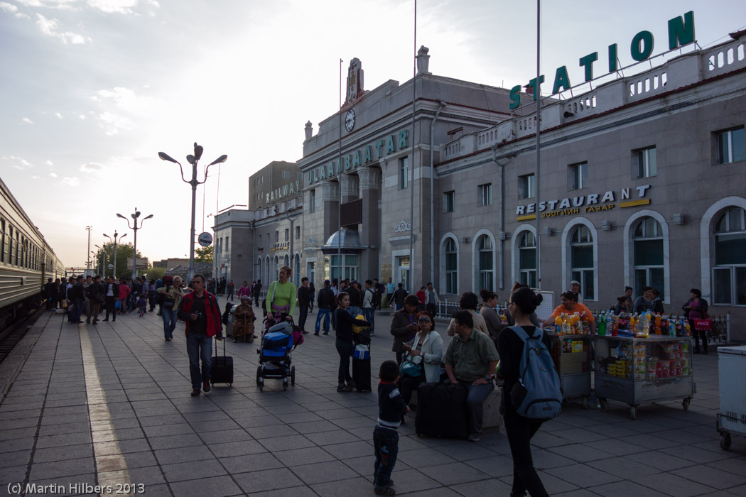 Mongolia: 3/6 Ulaanbaatar / Departure from Ulaanbaatar. Click to see full size image