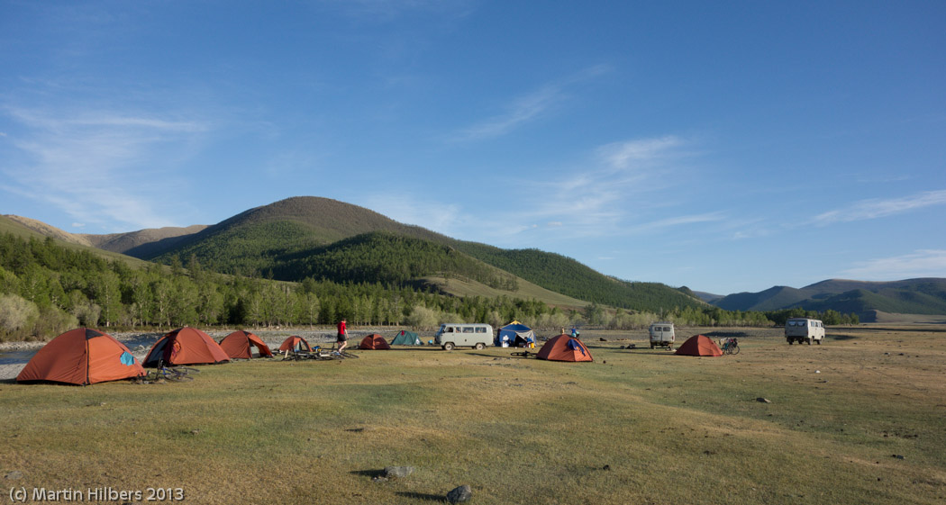 Mongolia: 10/6 Tsetserleg - Kumirnya Tusukhaley / Camp. Click to see full size image